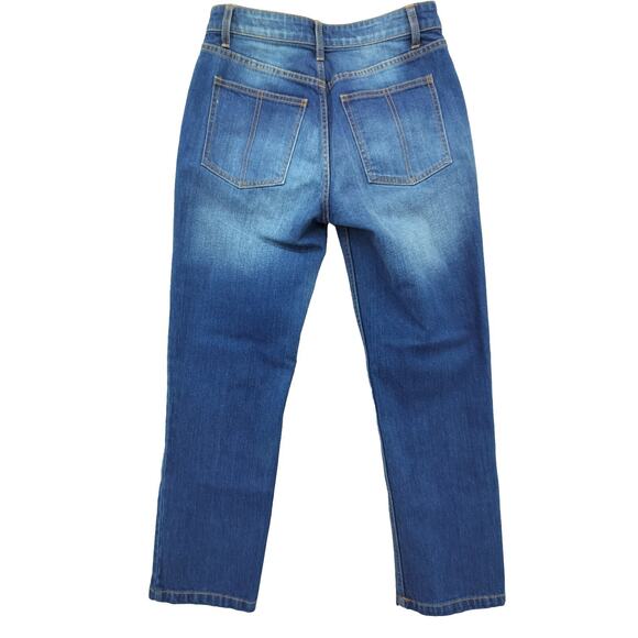 Hellessy Women's Bloomfield Fringe Trim Straight Jeans Size 4 - Picture 6 of 10